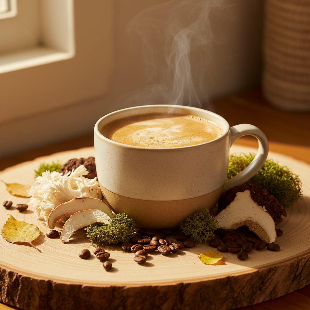 Mushroom Medium Roast Coffee
